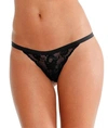 Cosabella Never Say Never Skimpie G-string Never0221 In Black