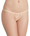 Cosabella Never Say Never Skimpie G-string In Blush