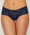 Cosabella Allure Geometric Lace Boyshorts In Blush