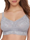 Cosabella Never Say Never Sweetie Curvy Bralette In Dove Grey
