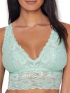 Cosabella Never Say Never Plungie Longline Bralette In Dusty Basil
