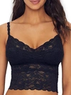 Cosabella Never Say Never Cropped Cami Bralette In Black