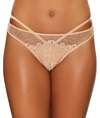 Dita Von Teese Dahlia G-string In Creme Caramel