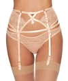 Dita Von Teese Madame X Garter Belt In Creme