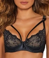 Dita Von Teese Madame X Lace Underwire Bra In Black