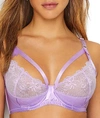 Dita Von Teese Madame X Demi Cage Bra In Lilac