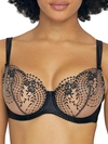 DITA VON TEESE JULIE'S ROSES UNDERWIRE BRA