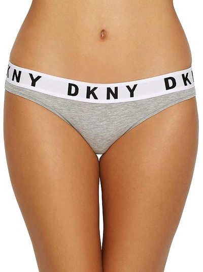 Dkny Boyfriend Bikini In Grey