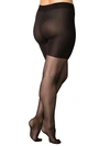 Falke Beauty Plus 20 Denier Transparent Tights In Black
