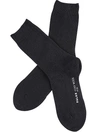 Falke Cosy Wool Socks In Black