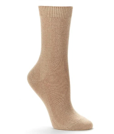 Falke Cosy Wool Socks In Camel