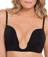Fashion Forms Seamless U-plunge Wire-free Bra In Black