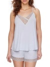 Flora Nikrooz Floretta Cami & Shorts Pajama Set In Light Blue