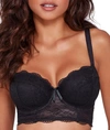 Freya Fancies Full Figure Longline Underwire Bra In Black