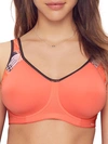 Freya Sonic High Impact Underwire Sports Bra In Coral