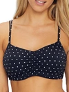 Freya Jewel Cove Convertible Bikini Top In Black