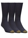 Gold Toe Fluffies Crew Socks 3-pack In Navy