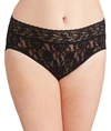Hanky Panky Plus Size Signature Lace French Brief In Black