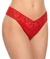 Hanky Panky Signature Lace Original Rise Thong In Red