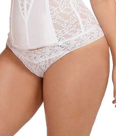 Hanky Panky Signature Original-rise Stretch-jersey Thong In White