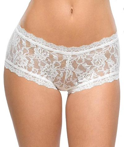 Hanky Panky Signature Lace Boyshort In White