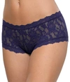 Hanky Panky Signature Lace Boyshort Navy In Navy Blue