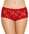 Hanky Panky Signature Lace Boyshort In Mars Orange