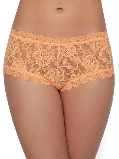 Hanky Panky Signature Lace Boyshort In Apricot Crush