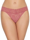 Hanky Panky Signature Lace V-kini In Pink Sands