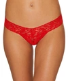 HANKY PANKY SIGNATURE LACE LOW RISE THONG