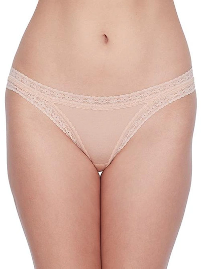 Hanky Panky Women's Dream Ease Original Rise Thong In Chai