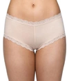 Hanky Panky Supima® Cotton Boyshort In Chai