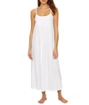 Hanro Juliet Pleated Cotton Nightdress In White