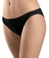 Hanro Smooth Illusion Brazilian Bikini Panty In Black