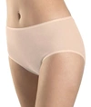 Hanro Seamless Cotton Full-cut Briefs In Beige