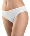 Hanro Cotton Seamless High-cut Full Brief In White