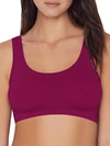 Hanro Touch Feeling Crop Top In Amaranth
