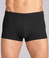 Hanro Cotton Sensation Boxer Briefs In Black