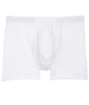 Hanro Mercerised Stretch-cotton Boxer Briefs In White