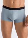 Hanro Men's Micro Touch Boxer Briefs In Aquamarine
