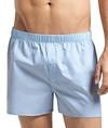 Hanro Fancy Woven Boxers In Light Blue