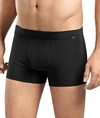 Hanro Cotton Essentials 2-pack Boxer Briefs In Black