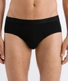 Hanro Natural Function Jersey Briefs In Black