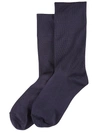 Hue Ultra-smooth Crew Socks In Navy