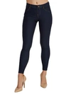 Hue Essential Denim Leggings In Deep Indigo