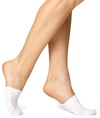 Hue Toe Topper Socks In White