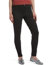 Hue High-waist Denim Leggings In Black