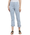 Lyssé Medium Control Boyfriend Denim Pants In Light Grey