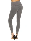 Lyssé Medium Control Denim Leggings In Mid Grey