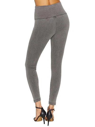 Lyssé Medium Control Denim Leggings In Mid Grey